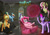 Size: 2000x1400 | Tagged: safe, artist:misiekpl, derpibooru import, applejack, fluttershy, pinkie pie, rainbow dash, rarity, twilight sparkle, twilight sparkle (alicorn), alicorn, earth pony, pegasus, pony, unicorn, the saddle row review, broom, glowing horn, mane six, sweeping, sweepsweepsweep, twilight sweeple