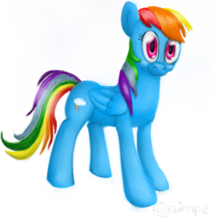 Size: 815x840 | Tagged: safe, artist:simpe94, rainbow dash, pegasus, pony, female, mare, simple background, solo, transparent background