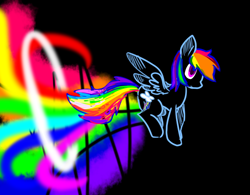 Size: 640x500 | Tagged: safe, artist:eclairsito, rainbow dash, pegasus, pony, female, mare, simple background, solo