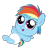 Size: 2864x3000 | Tagged: safe, artist:sollace, derpibooru import, rainbow dash, pegasus, pony, baby, baby dash, baby pony, cute, dashabetes, diaper, foal, simple background, solo, transparent background, vector, weapons-grade cute