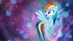 Size: 2560x1440 | Tagged: safe, artist:game-beatx14, artist:kysss90, rainbow dash, pegasus, pony, solo, wallpaper