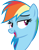 Size: 2011x2584 | Tagged: safe, artist:weegeestareatyou, derpibooru import, rainbow dash, pegasus, pony, daring don't, .svg available, simple background, solo, transparent background, vector