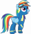 Size: 4532x5000 | Tagged: safe, artist:baumkuchenpony, derpibooru import, rainbow dash, pegasus, pony, newbie dash, .svg available, absurd resolution, clothes, goggles, inkscape, looking up, open mouth, raised hoof, simple background, solo, transparent background, vector, wonderbolts, wonderbolts uniform