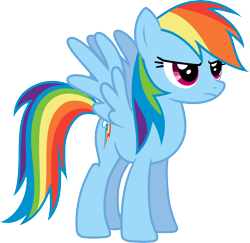 Size: 5000x4857 | Tagged: safe, artist:weegeestareatyou, derpibooru import, rainbow dash, pegasus, pony, keep calm and flutter on, absurd resolution, simple background, solo, transparent background, vector