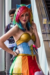 Size: 1366x2048 | Tagged: safe, artist:flying-fox, rainbow dash, human, cosplay, irl, irl human, photo