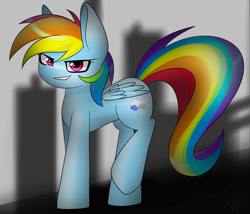 Size: 1861x1596 | Tagged: safe, artist:php69, derpibooru import, rainbow dash, pegasus, pony, alternate cutie mark, solo