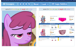 Size: 587x362 | Tagged: safe, derpibooru import, berry punch, berryshine, pinkie pie, rainbow dash, clothes, exploitable meme, irl, juxtaposition, juxtaposition win, panties, photo, plushie, unamused, underwear