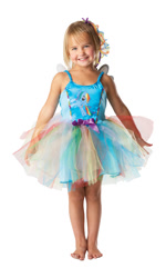 Size: 680x1134 | Tagged: safe, rainbow dash, human, barefoot, child, clothes, costume, dress, feet, irl, irl human, photo, target demographic, tutu