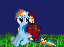 Size: 922x676 | Tagged: safe, artist:alerkina2, rainbow dash, pegasus, pony, 1000 hours in ms paint, brony, grammar error, ms paint