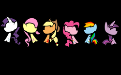 Size: 1920x1200 | Tagged: safe, derpibooru import, applejack, fluttershy, pinkie pie, rainbow dash, rarity, twilight sparkle, earth pony, pegasus, pony, unicorn, :the game:, mane six