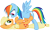 Size: 8258x5000 | Tagged: safe, artist:crisx3, derpibooru import, applejack, rainbow dash, earth pony, pegasus, pony, absurd resolution, simple background, transparent background, vector