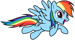 Size: 6000x3166 | Tagged: safe, artist:agentx66, rainbow dash, pegasus, pony, pinkie pride, .svg available, absurd resolution, cute, dashabetes, simple background, solo, transparent background, vector