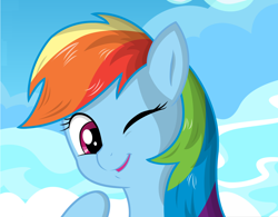 Size: 1422x1107 | Tagged: safe, artist:superfluttershy100, rainbow dash, pegasus, pony, female, mare, simple background, solo