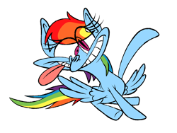 Size: 1600x1200 | Tagged: safe, artist:nocturnalmeteor, rainbow dash, pegasus, pony, female, mare, simple background, solo, transparent background