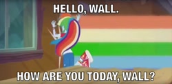 Size: 1280x632 | Tagged: safe, derpibooru import, edit, edited screencap, screencap, rainbow dash, equestria girls, legend of everfree, clothes, image macro, meme, power out of control, rainbow crash, shoes, sneakers, text