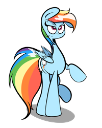 Size: 4000x5000 | Tagged: safe, artist:turtlefarminguy, rainbow dash, pegasus, pony, female, mare, simple background, solo, transparent background