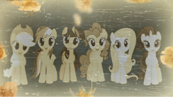 Size: 1920x1080 | Tagged: safe, derpibooru import, applejack, fluttershy, pinkie pie, rainbow dash, rarity, twilight sparkle, earth pony, pegasus, pony, unicorn, mane six, photo, wallpaper