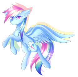 Size: 4526x4478 | Tagged: safe, artist:kurochhi, derpibooru import, rainbow dash, pegasus, pony, absurd resolution, solo