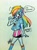 Size: 896x1199 | Tagged: safe, artist:aizy-boy, derpibooru import, rainbow dash, equestria girls, solo