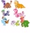 Size: 750x849 | Tagged: safe, derpibooru import, applejack, big macintosh, pinkie pie, rainbow dash, spike, sweetie belle, twilight sparkle, dinosaur, dragon, earth pony, pegasus, pony, pterosaur, sauropod, tyrannosaurus rex, unicorn, apatosaurus, brontosaurus, cera, chomper, don bluth, ducky, female, hadrosaur, littlefoot, male, mare, oviraptor, petrie, pterodactyl, pterodactylus, ruby, saurolophus, spike (land before time), stallion, stegosaurus, the land before time, triceratops