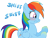 Size: 3323x2516 | Tagged: safe, artist:masterxtreme, rainbow dash, pegasus, pony, confused, fetish, gross, mucous, nostrils, shocked, sneezing, sneezing fetish, sniffing, snot, solo, why