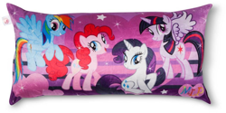 Size: 998x499 | Tagged: safe, derpibooru import, pinkie pie, rainbow dash, rarity, twilight sparkle, twilight sparkle (alicorn), alicorn, earth pony, pegasus, pony, unicorn, body pillow, official