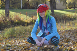 Size: 4608x3072 | Tagged: safe, artist:kiosa, rainbow dash, human, cosplay, irl, irl human, photo, solo