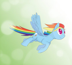 Size: 1779x1598 | Tagged: safe, artist:repoisn, rainbow dash, pegasus, pony, female, gradient background, mare, solo