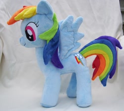 Size: 2280x2051 | Tagged: safe, artist:pinkamoone, rainbow dash, irl, photo, plushie