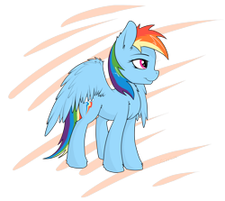 Size: 3722x3318 | Tagged: safe, artist:strachattack, rainbow dash, pegasus, pony, female, mare, simple background, solo, transparent background