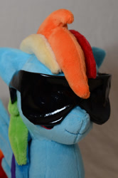 Size: 662x1000 | Tagged: safe, artist:makeshiftwings30, rainbow dash, irl, photo, plushie