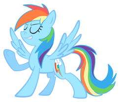 Size: 5000x4160 | Tagged: safe, artist:xscaralienx, rainbow dash, pegasus, pony, absurd resolution, female, mare, simple background, solo, white background