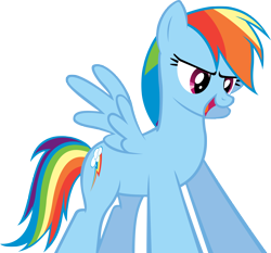 Size: 6000x5594 | Tagged: safe, artist:richhap, derpibooru import, rainbow dash, pegasus, pony, absurd resolution, simple background, solo, transparent background, vector