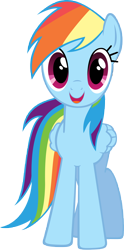 Size: 5000x10065 | Tagged: safe, artist:richhap, derpibooru import, rainbow dash, pegasus, pony, absurd resolution, cute, simple background, solo, transparent background, vector