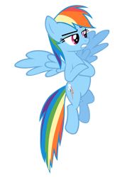 Size: 2500x3500 | Tagged: safe, artist:vexorb, derpibooru import, rainbow dash, pegasus, pony, may the best pet win, simple background, solo, transparent background, unamused, vector