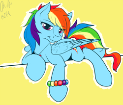 Size: 1000x857 | Tagged: safe, artist:inkybreaker, rainbow dash, pegasus, pony, female, mare, simple background, solo