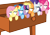 Size: 589x413 | Tagged: safe, artist:creepycurse, derpibooru import, part of a set, applejack, fluttershy, pinkie pie, rainbow dash, rarity, twilight sparkle, earth pony, pegasus, pony, unicorn, drawer, drowsy drawer ponies, mane six