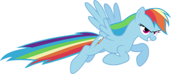 Size: 6961x3000 | Tagged: safe, artist:livehotsun, derpibooru import, rainbow dash, pegasus, pony, running, simple background, solo, transparent background, vector