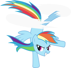 Size: 3968x3780 | Tagged: safe, artist:livehotsun, derpibooru import, rainbow dash, pegasus, pony, kicking, simple background, solo, transparent background, vector