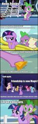 Size: 449x1467 | Tagged: safe, derpibooru import, edit, edited screencap, screencap, applejack, fluttershy, pinkie pie, rainbow dash, rarity, spike, twilight sparkle, dragon, earth pony, pegasus, pony, unicorn, friendship is magic, the ticket master, advertisement, caption, comic, dragons riding ponies, ei, female, hub logo, image macro, letter, male, mare, old spice, parody, riding, screencap comic, the man your man could smell like, twilight's canterlot home