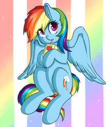 Size: 1280x1490 | Tagged: safe, artist:wickedsilly, derpibooru import, rainbow dash, pegasus, pony, cute, dashabetes, drinking, juice, juice box, sipping, solo, straw