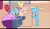 Size: 1024x600 | Tagged: safe, derpibooru import, edit, edited screencap, screencap, fluttershy, rainbow dash, pegasus, pony, hurricane fluttershy, cuddles (happy tree friends), female, flaky, flutterdash, giggles, happy tree friends, lesbian, lumpy, mare, shipping, the mole