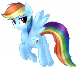 Size: 2330x2048 | Tagged: safe, artist:axioma_dice, artist:riddlekay, rainbow dash, pegasus, pony, flying, solo