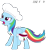 Size: 2020x2204 | Tagged: safe, artist:flash-draw, derpibooru import, rainbow dash, pegasus, pony, the last roundup, hat, simple background, solo, transparent background, vector