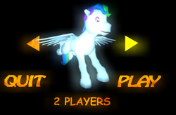 Size: 907x596 | Tagged: safe, screencap, rainbow dash, pegasus, pony, 3d, game, mod, solo, zeroflight