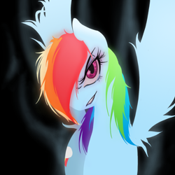 Size: 1000x1000 | Tagged: artist needed, safe, derpibooru import, rainbow dash, pegasus, pony, simple, solo