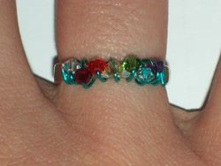 Size: 1280x960 | Tagged: safe, artist:sculpt-renaissance, rainbow dash, human, craft, irl, irl human, jewelry, photo, ring