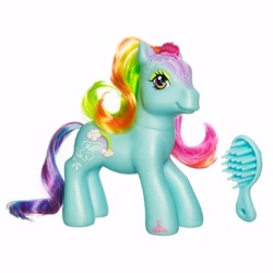 Size: 400x400 | Tagged: safe, derpibooru import, rainbow dash, rainbow dash (g3), g3, irl, photo, solo, stock image, toy