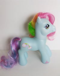 Size: 2251x2814 | Tagged: safe, derpibooru import, rainbow dash, rainbow dash (g3), g3, irl, photo, solo, toy