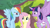 Size: 1920x1080 | Tagged: safe, screencap, fluttershy, rainbow dash, twilight sparkle, twilight sparkle (alicorn), alicorn, pegasus, pony, testing testing 1-2-3, all new, female, flying, hub logo, mare, text